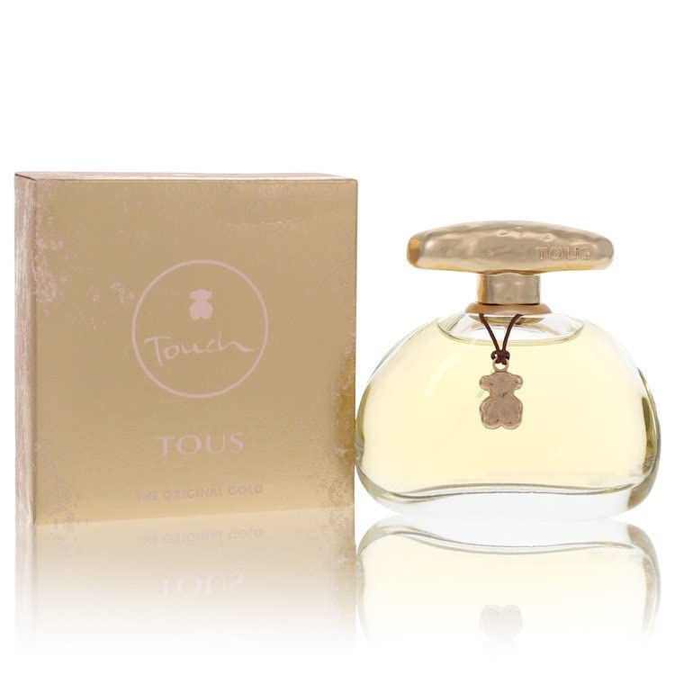 Touch Eau de Toilette Spray for Women - 3.4 oz Floral Fragrance Perfume (New Packaging) | Perfect for Dating, Work & Everyday Wear | Long-Lasting Fresh Scent for Confidence & Happy Mood