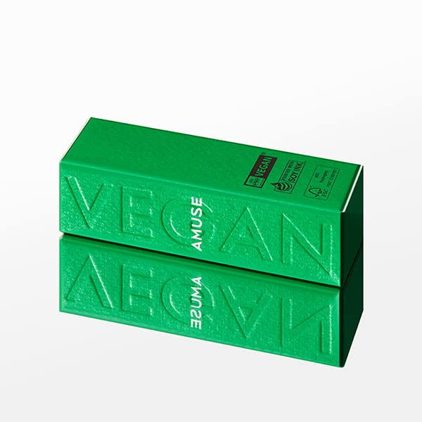 AMUSE Vegan Green Lip Balm - 02 ROSE | Korean Cruelty-Free Lip Care | Hydrating & Nourishing Lip Treatment | Perfect for Dry Lips, Winter Care & Daily Moisturizing