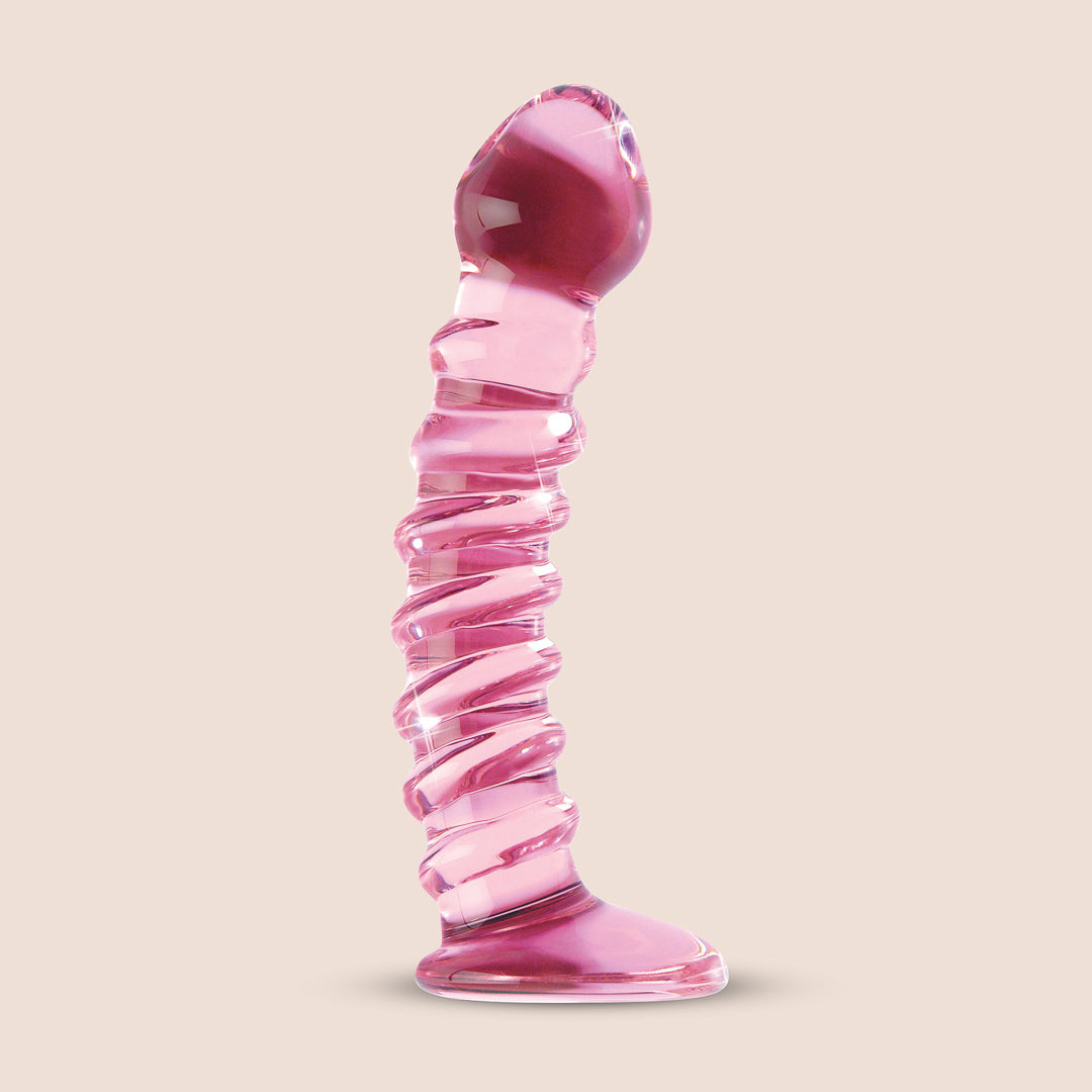 Icicles No. 29 Glass Dildo - Premium Handmade Glass Sex Toy for Women & Couples - Perfect for Sensual Play, Temperature Play & G-Spot Stimulation