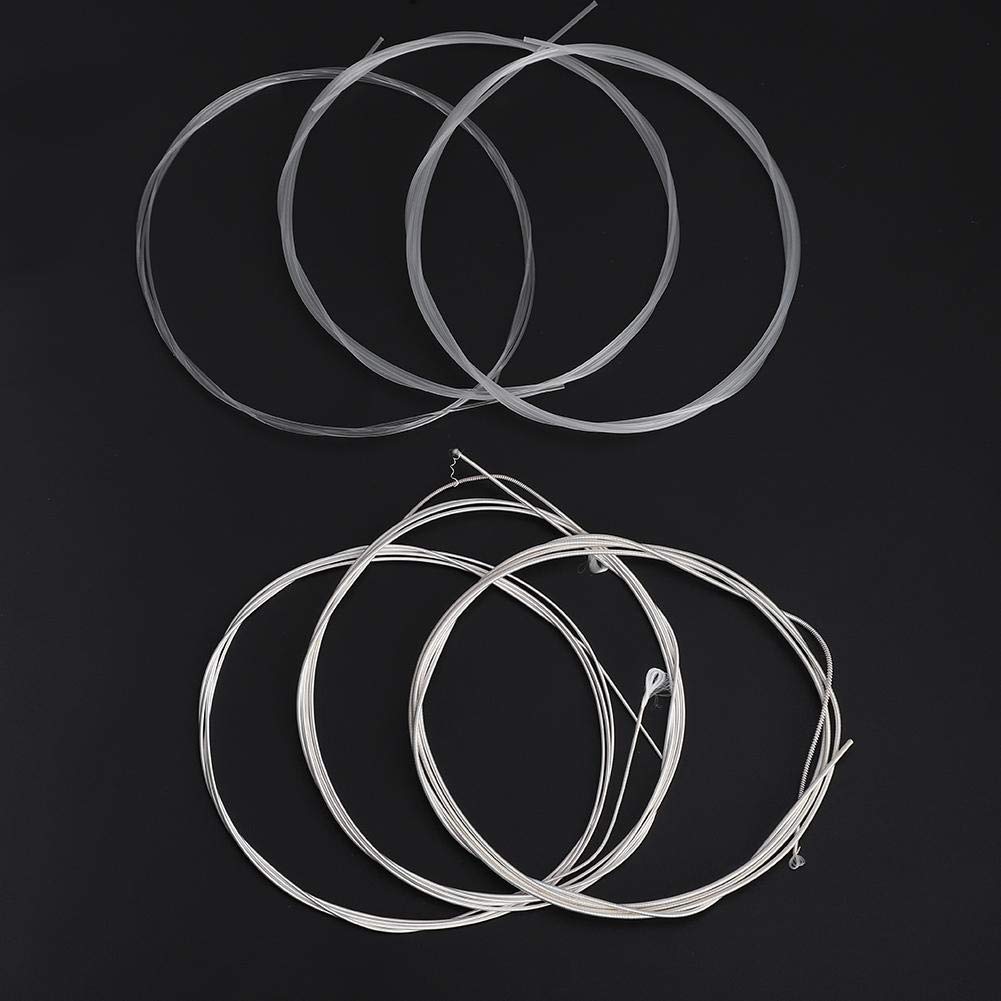 Premium 6-Pack Classical Guitar Strings Set - Durable & High-Quality Replacement Strings for Acoustic Guitars | Perfect for Beginners, Professionals & Music Enthusiasts | Ideal for Performances, Practice & Studio Recording