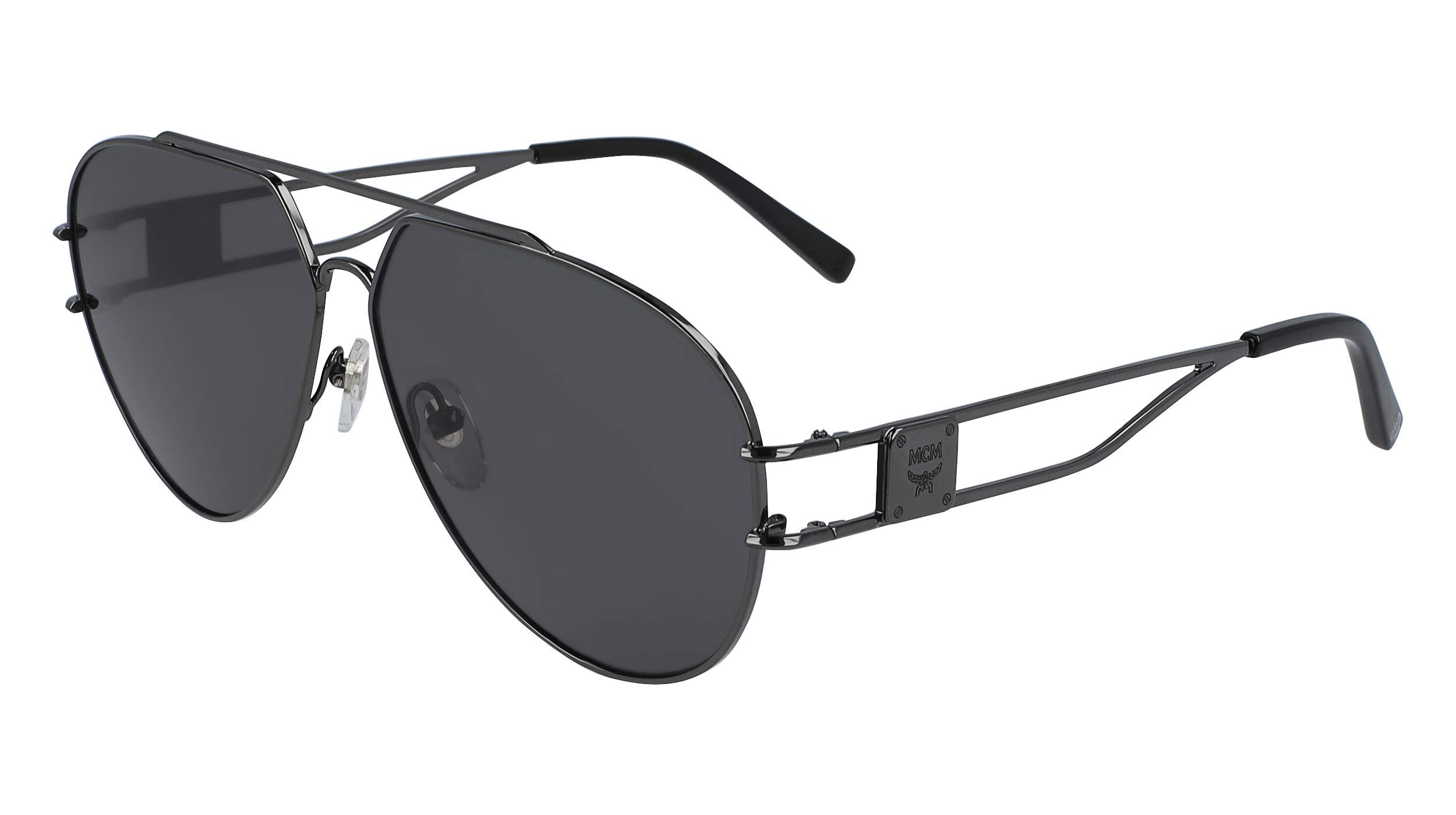 MCM 136 S 070 Sunglasses - Dark Ruthenium/Grey Lenses - UV Protection & Polarized - Fashionable & Durable for Outdoor Activities, Driving & Beach Vacations