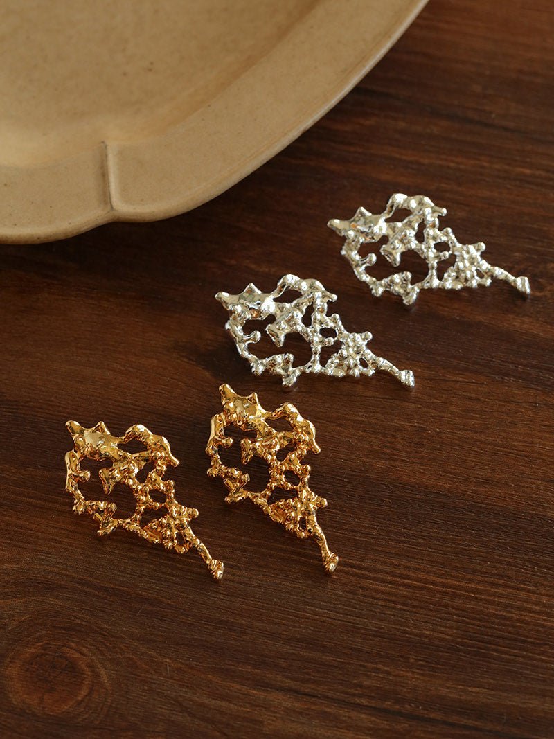 Confusa Earrings - Elegant Skimmia Japonica Flower Bud Design Jewelry for Women | Perfect for Weddings, Parties & Everyday Wear