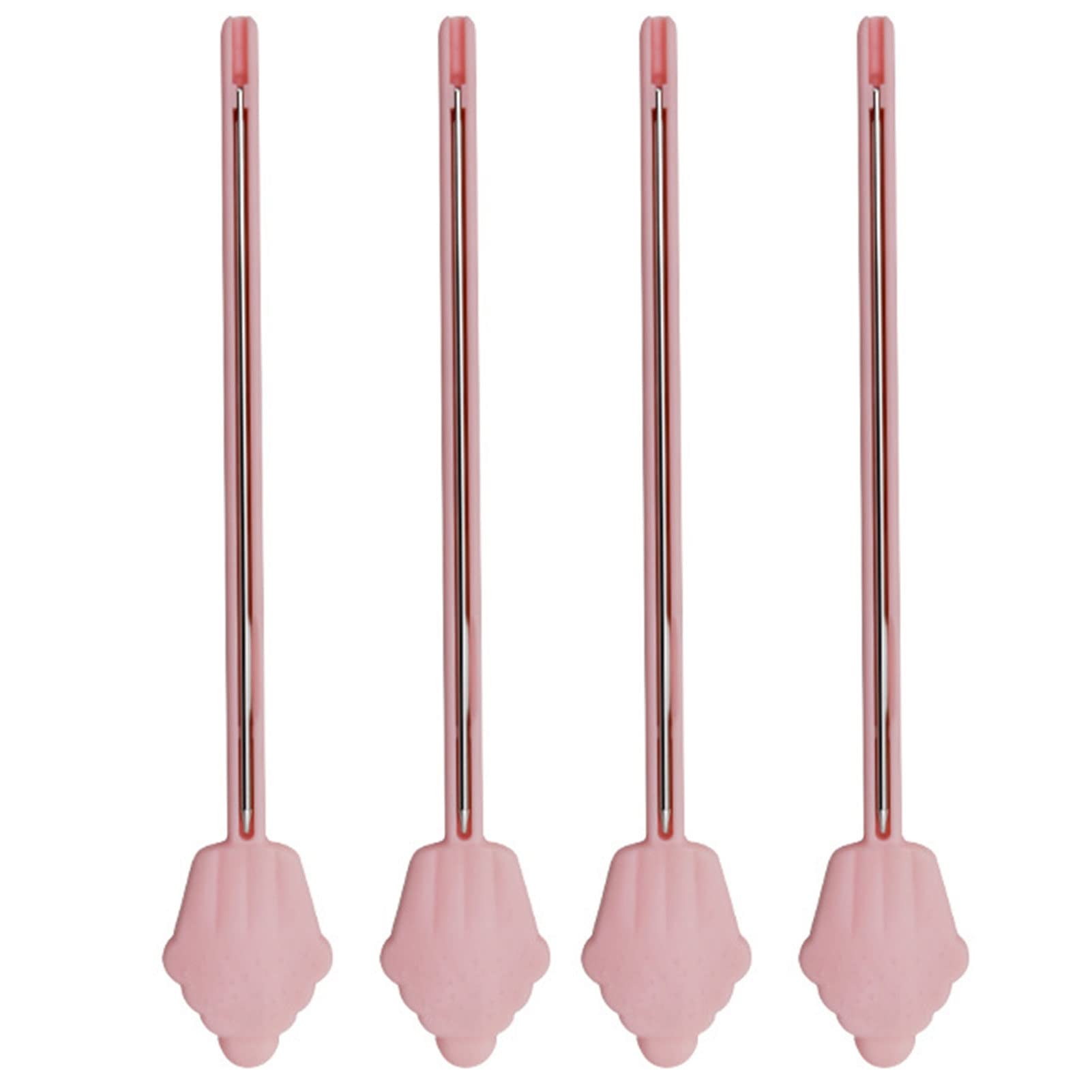 4Pcs Stainless Steel Cake Tester Kit - Portable Folding Cake Needle for Baking, Cooking & Kitchen Use - Perfect for Testing Sponge Cakes, Cupcakes & Bread Doneness