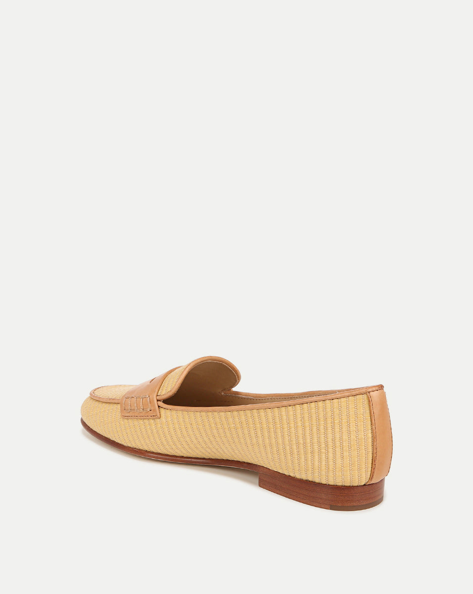 Stylish Women's Penny Raffia Loafers - Comfortable Slip-On Shoes for Casual Outfits & Summer Wear | Perfect for Office, Beach, and Everyday Fashion