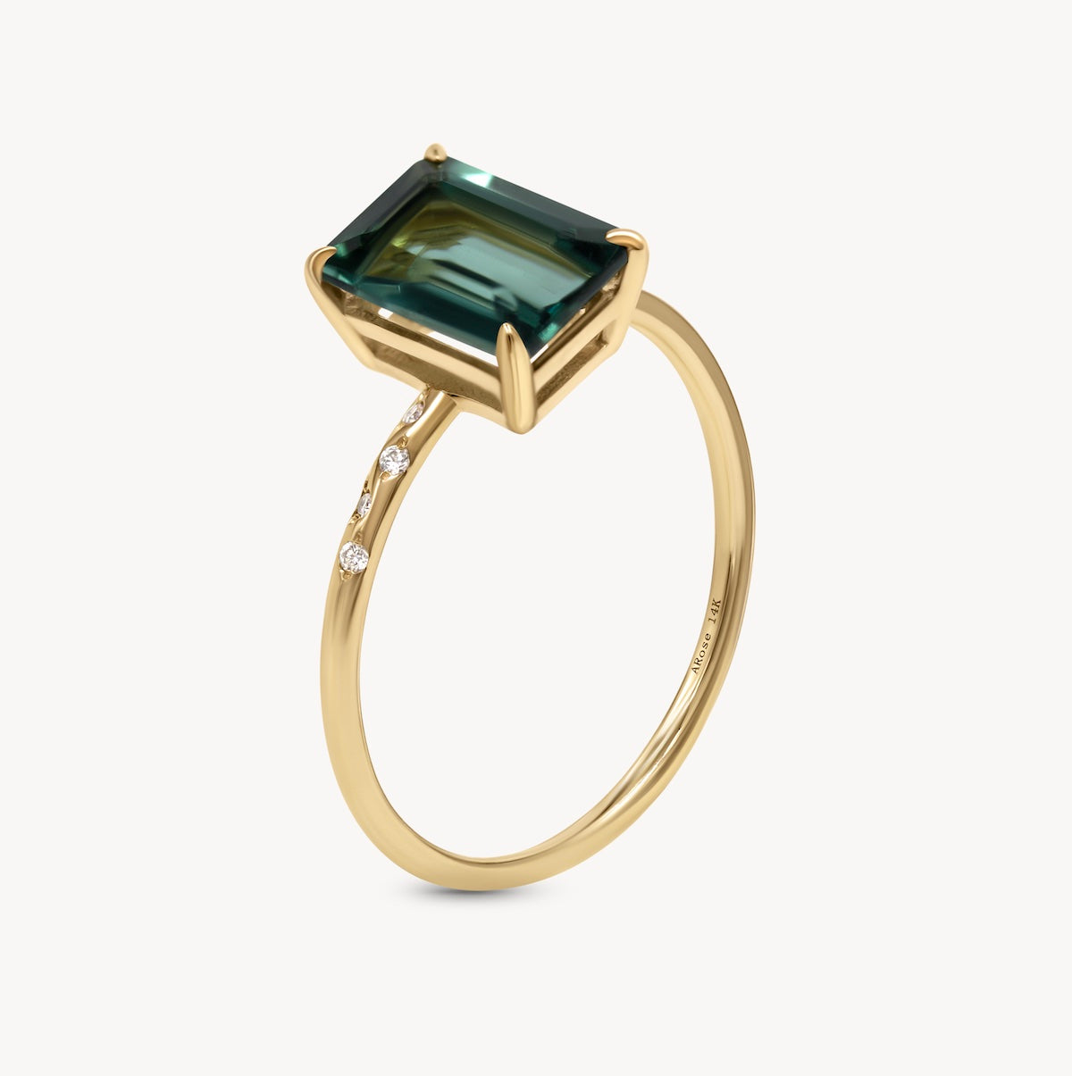 Stunning Large Starry Tourmaline Ring for Women - Genuine Gemstone Jewelry for Engagement, Anniversary & Special Occasions