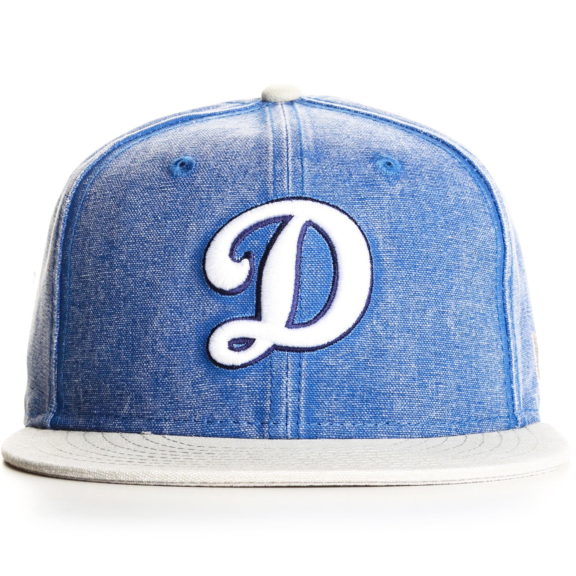 New Era 9Fifty Rugged Canvas Snapback Hat - Los Angeles Dodgers D Logo Blue Baseball Cap for Men & Women - Perfect for Games, Streetwear & Casual Outfits