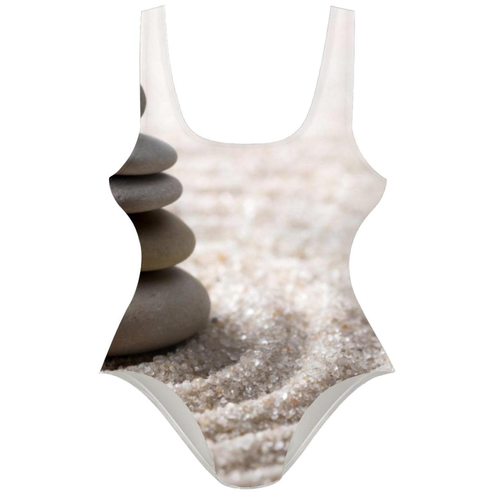 Zen Garden Women's One Piece Swimsuit - U Back Bikini Swimwear for Beach, Pool & Vacation | Flattering Fit & Comfortable Design