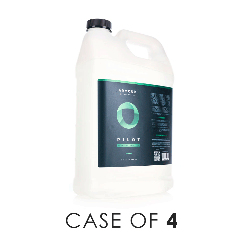 Pilot Interior Detailer Case - Premium Car Interior Cleaner & Protector for Cars, Trucks & SUVs - Perfect for Dashboard, Seats & Vinyl Surfaces