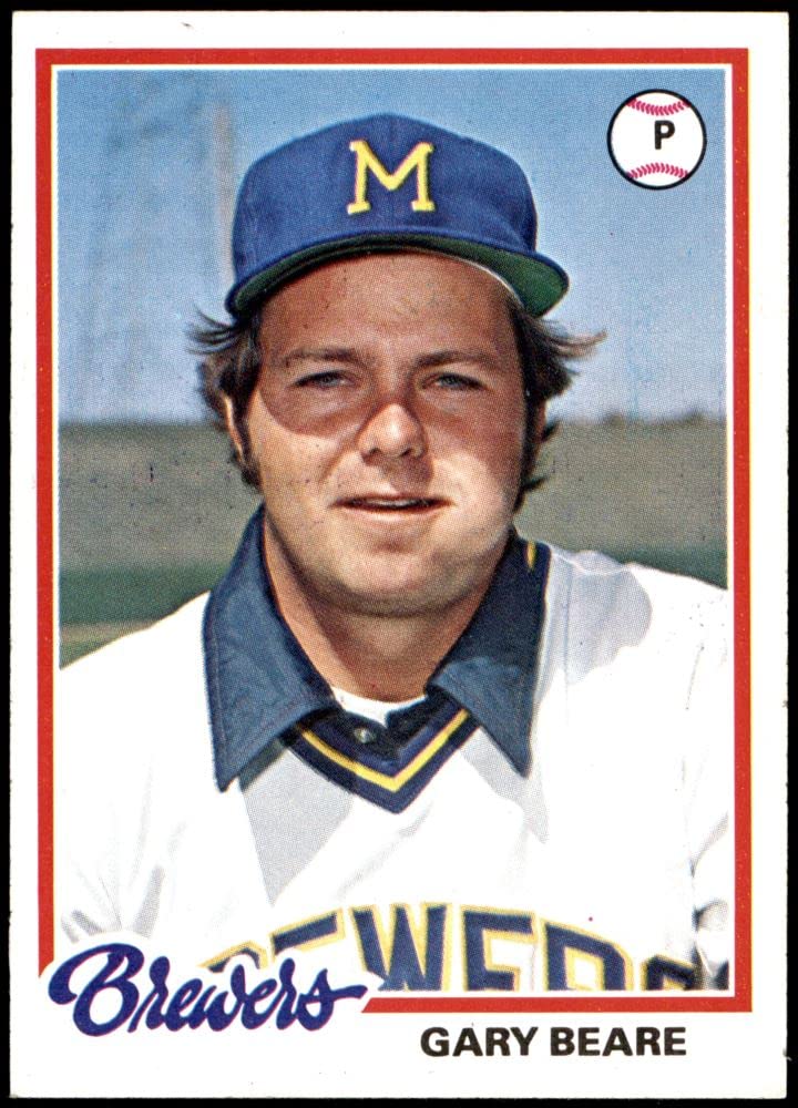 1978 Topps #516 Gary Beare Milwaukee Brewers Baseball Card - Near Mint (NM) Condition - Perfect for Collectors, Sports Memorabilia & Vintage Baseball Fans