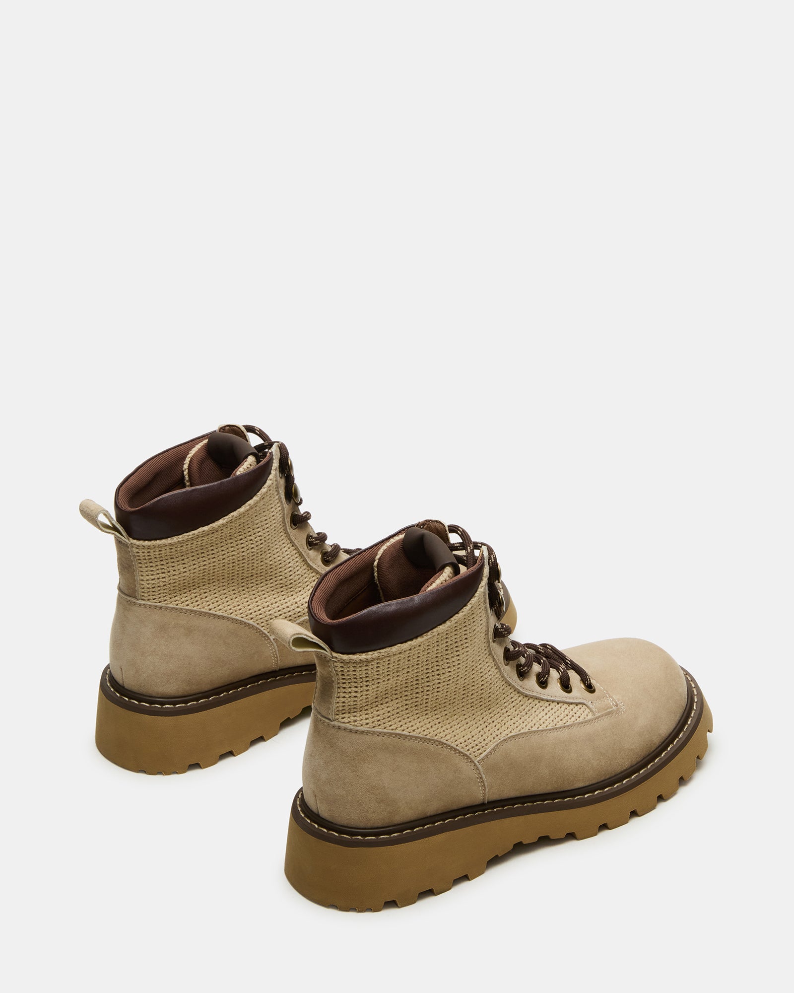 CINO Taupe Suede Shoes for Women - Comfortable & Stylish Casual Sneakers for Walking, Work, and Everyday Wear