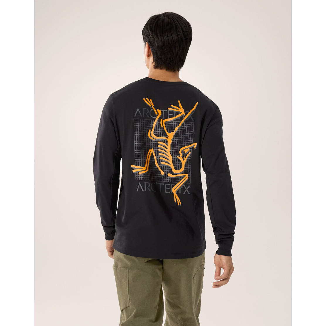 Arc'teryx Men's Long Sleeve Shirt with Multi Bird Logo - Lightweight Hiking & Outdoor Adventure Shirt for Camping and Travel