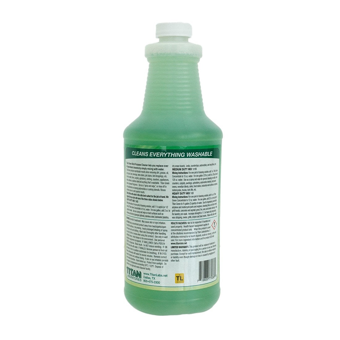 Titan Green Cleaner - Eco-Friendly Multi-Surface Cleaning Spray for Kitchen, Bathroom & Floors | Non-Toxic, Plant-Based Formula for Home & Office Use