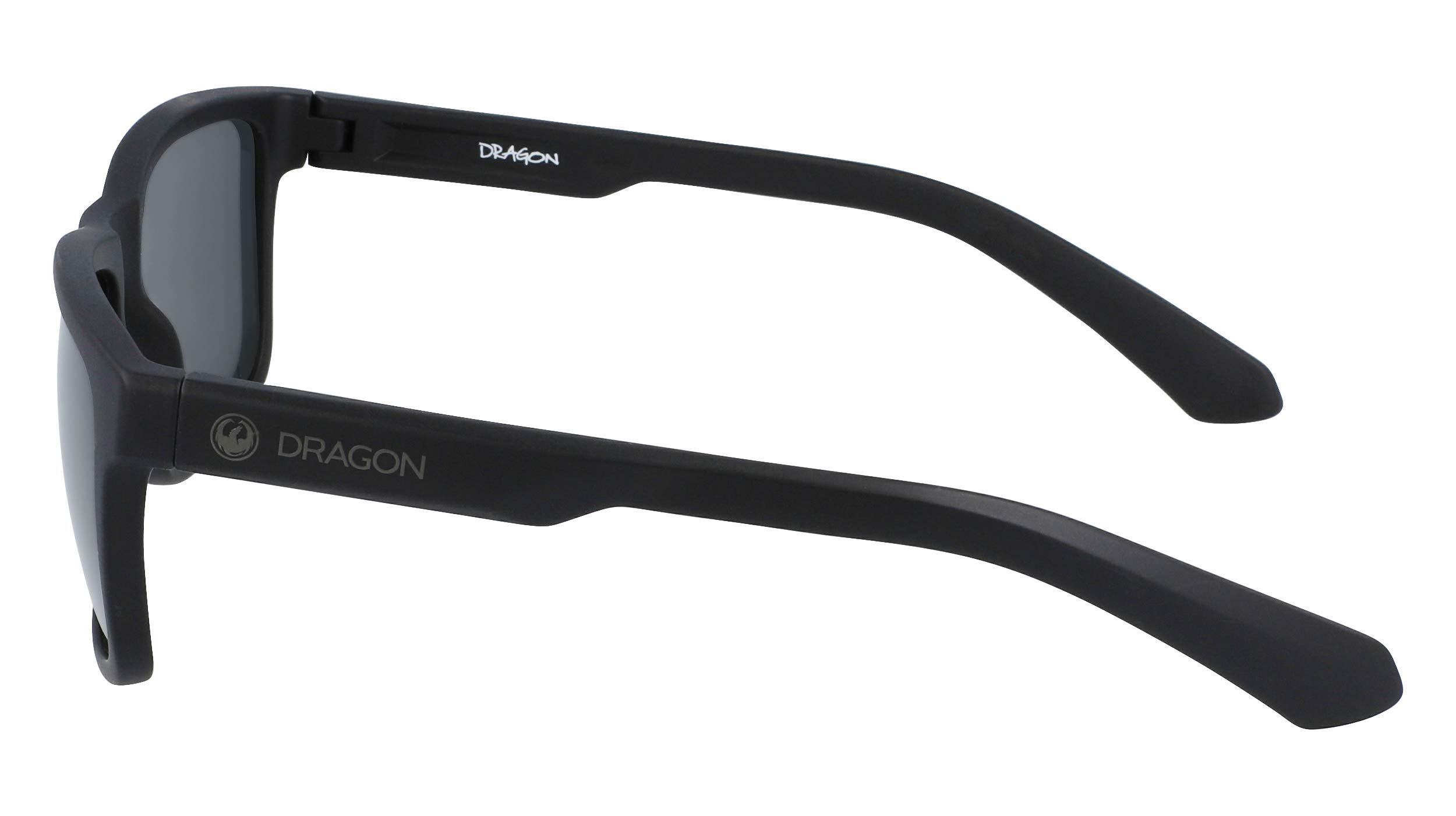 Dragon Men's Dr Reed Ll Rectangular Sunglasses - UV Protection Polarized Aviator Sunglasses for Driving, Outdoor & Fashion | Lightweight Metal Frame for Men