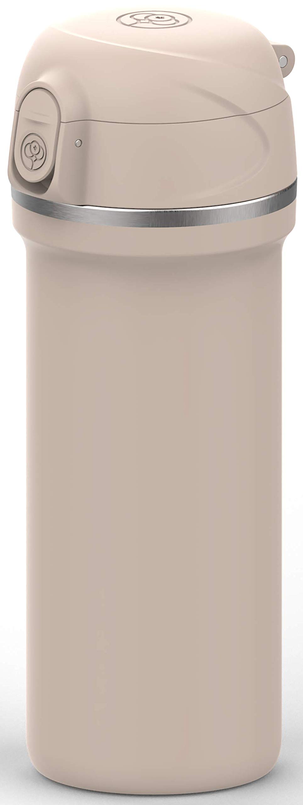 GoodBrew - 15oz Insulated Stainless Steel French Press Coffee & Tea Maker | Leak-Proof Travel Coffee Press with Ground Chamber | Perfect for Commuting, Camping, Hiking & Office Use | Keeps Beverages Hot for Hours