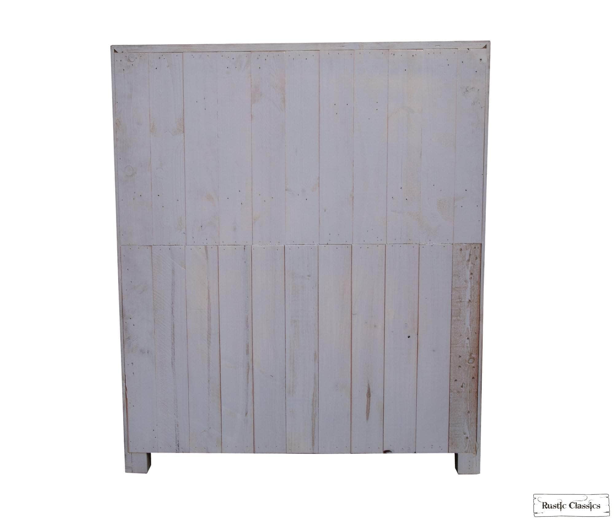 Whistler Reclaimed Wood 6-Drawer Dresser in Grey - Rustic Bedroom Storage Solution for Master Bedroom or Guest Room