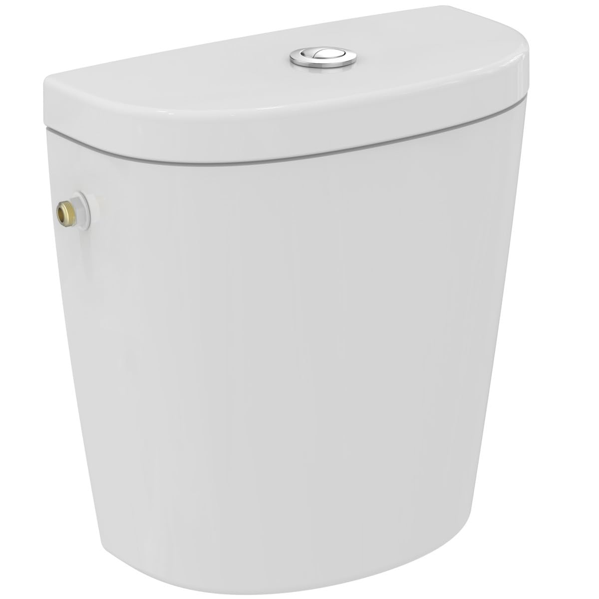 Ideal Standard Arc Cistern 6 Liters E7861, Side Inlet, White Color with Ideal Plus - E7861MA | Perfect for Modern Bathroom Upgrades & Water Efficiency