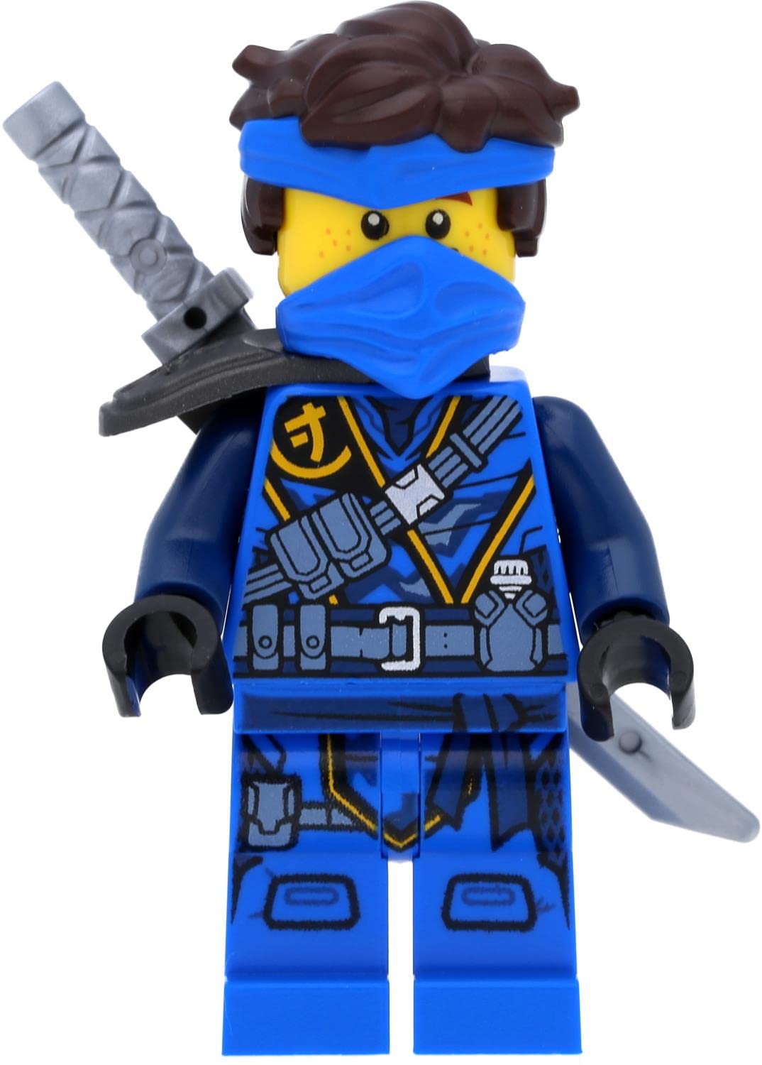 LEGO Ninjago Jay Figure with Weapons - Secrets of the Depths & The Island Action Figure - Perfect for Kids' Playtime, Collectors & Ninjago Themed Birthday Gifts