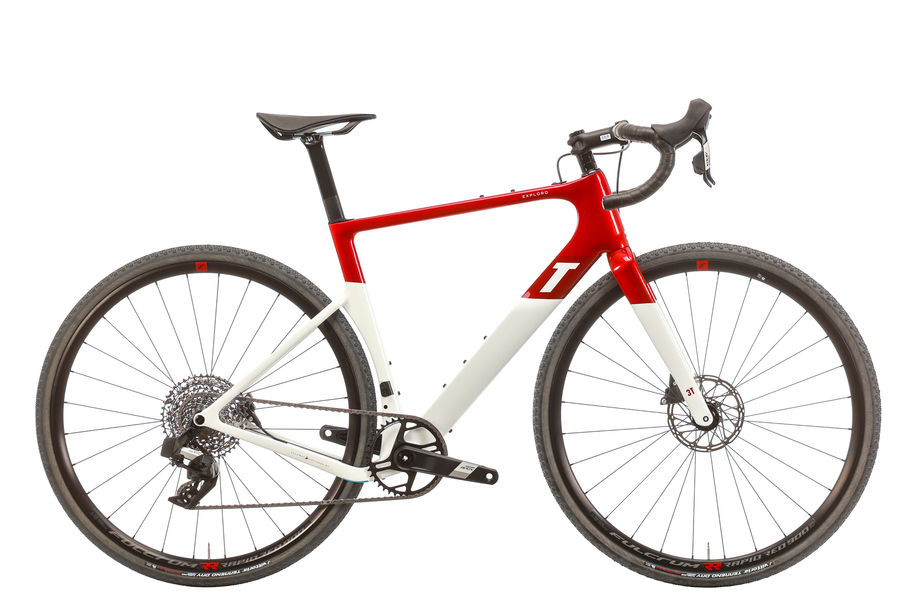 3T Exploro RaceMax Apex XPLR AXS Gravel Bike 2023 - 54cm Carbon Frame, 1x12 Drivetrain | Adventure Riding, Bikepacking & Off-Road Cycling
