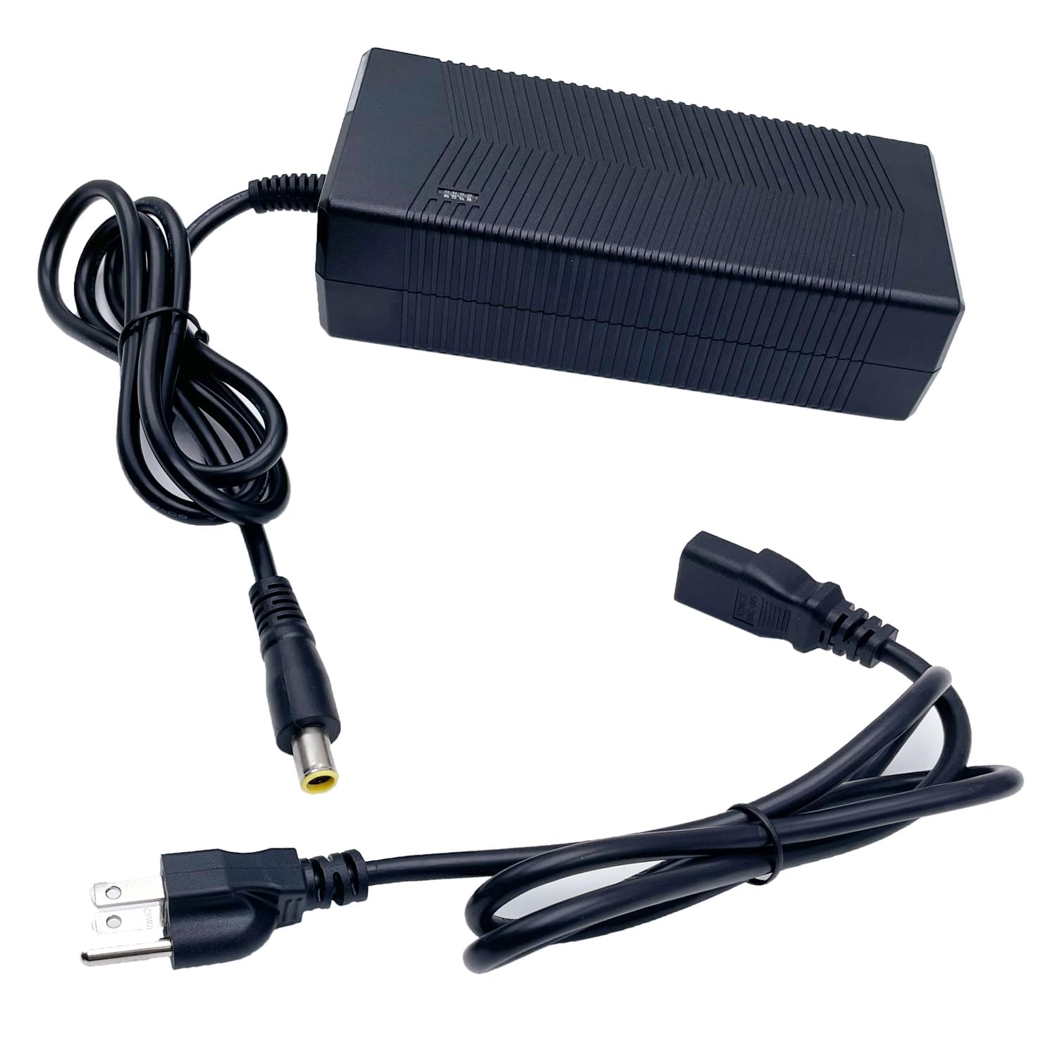48V 300W AC to DC Wall Charger for Jackery Explorer 1500 Portable Power Station - Fast Charging Adapter for Camping, RV Trips & Emergency Power Backup
