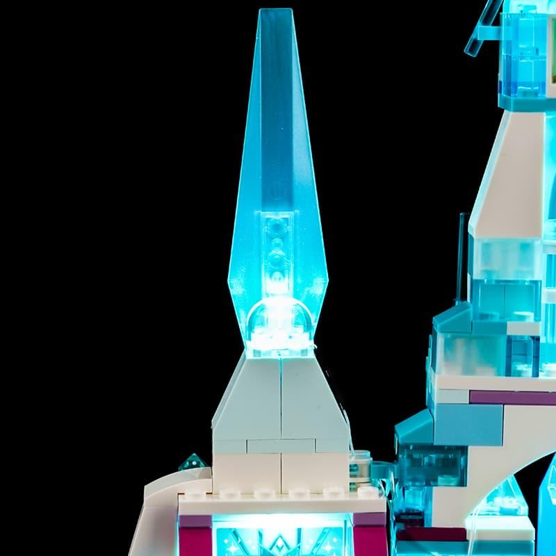 LEGO Disney Elsa's Ice Palace 43244 Light Kit - LED Lighting Set for LEGO Building Blocks - Enhance Your Disney Frozen Castle Display for Home Decor & Collectibles