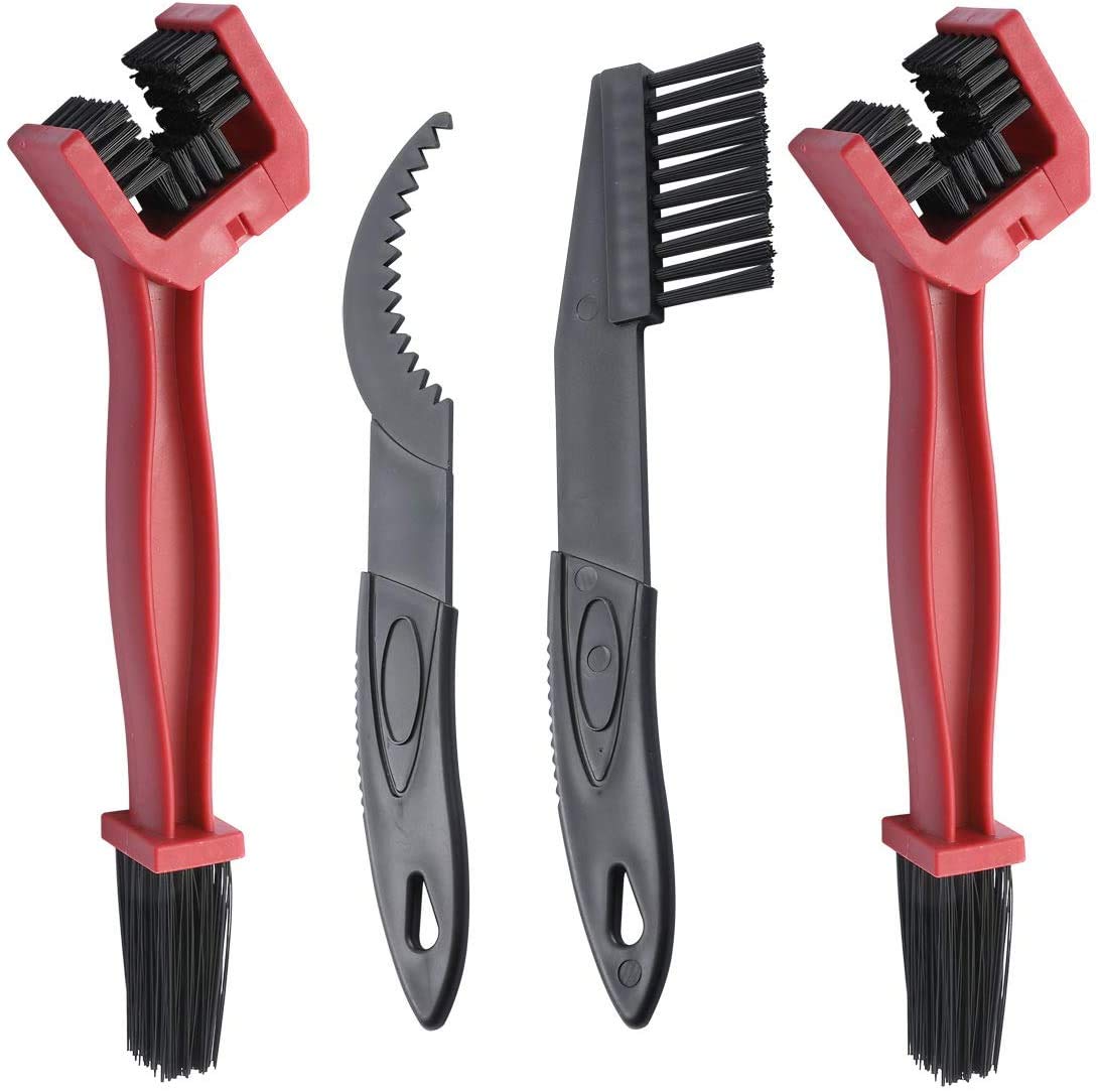 Bicycle Chain Cleaner Tool - Heavy Duty Chain Crankset Brush for Motorcycle, MTB, Mountain & Road Bikes | Perfect for Bike Maintenance & Deep Cleaning Cycles