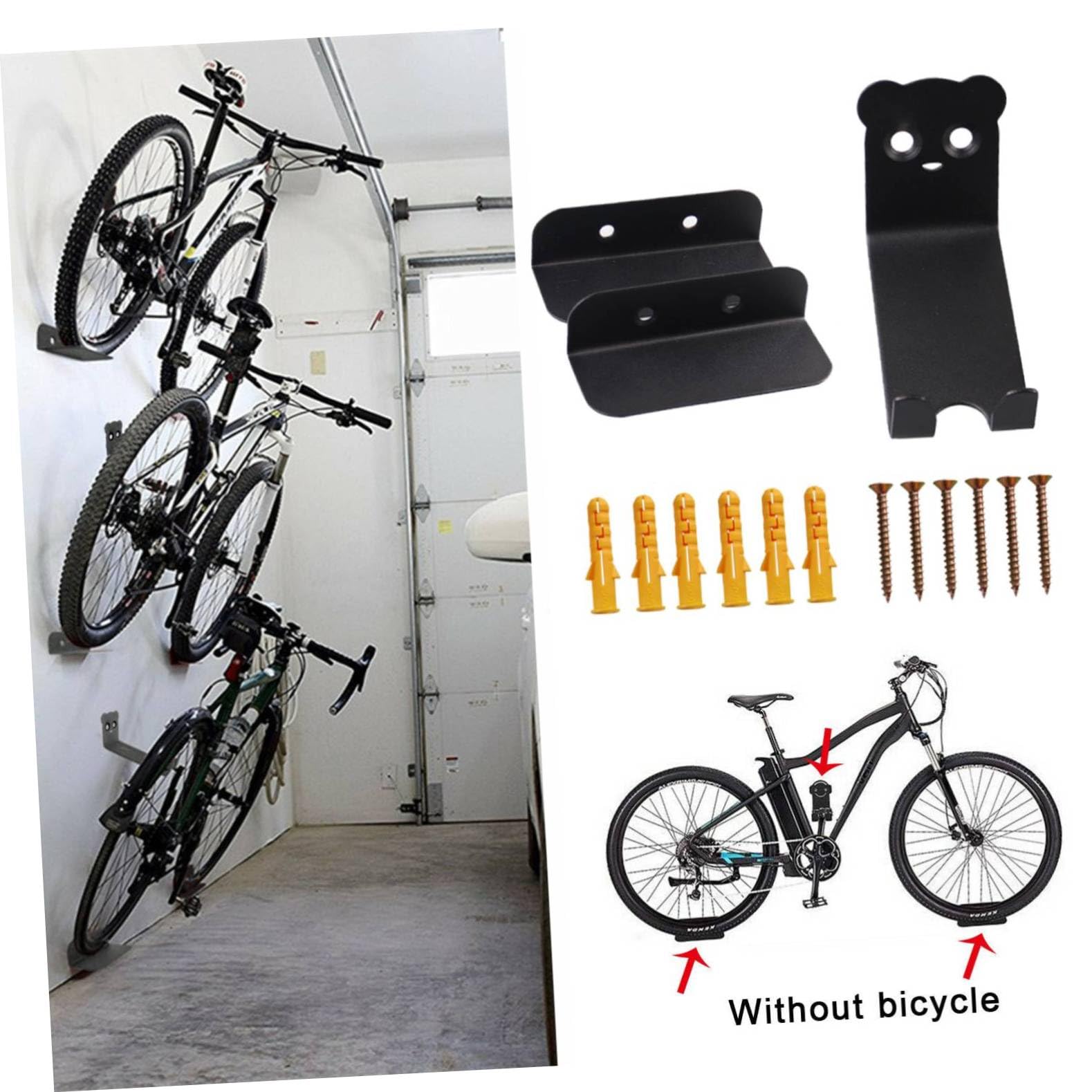 GAROZATION Garage Bike Wall Rack - Swivel Bike Hanger Mount for Road Bikes - Easy Installation, Durable & Stylish Storage Solution - Perfect for Home Garage, Basement or Apartment Cycling Organization