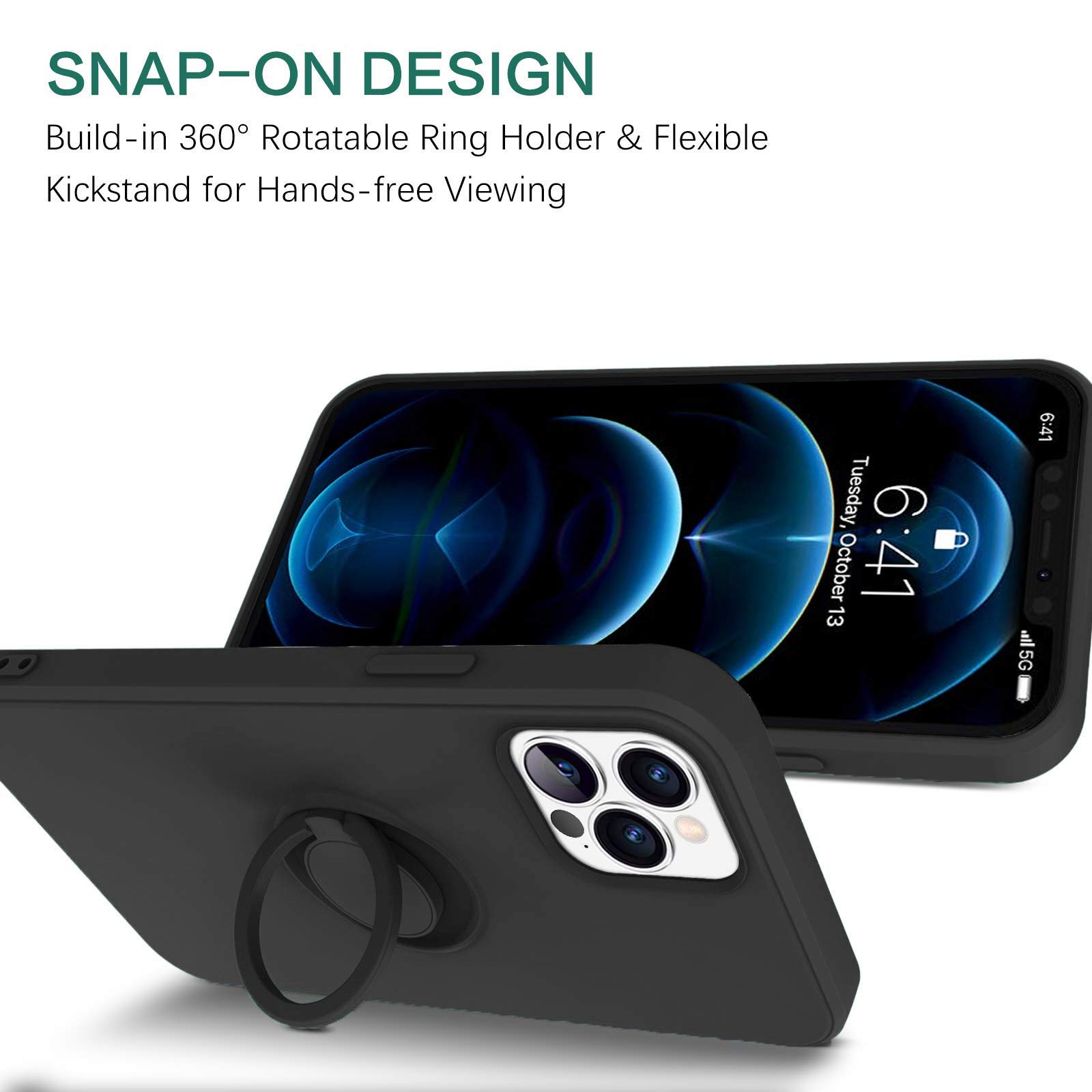 Premium Slim Silicone iPhone 12 Pro Max Case (6.7