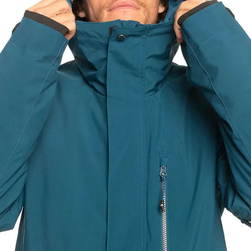 Quiksilver Mission Snow Jacket - Waterproof & Insulated Winter Coat for Men - Perfect for Skiing, Snowboarding & Outdoor Adventures