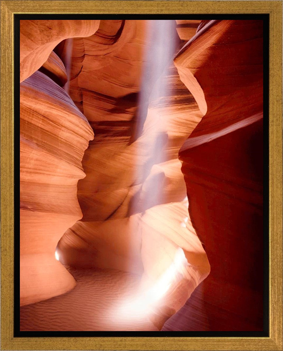 Antelope Canyon Light Gallery Wrap Canvas Print - Stunning Landscape Wall Art for Living Room, Bedroom & Office Decor