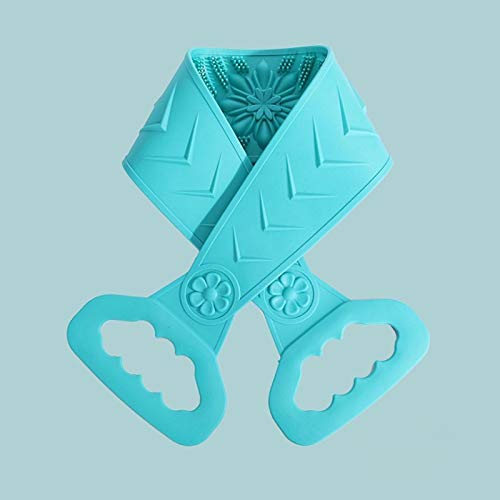 Silicone Back Scrubber - Exfoliating Shower Brush for Body Cleaning & Massage - Bath & Spa Use