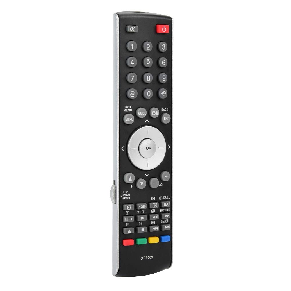 Shanrya Universal TV Remote Control with Comfortable Grip, Long Range, Large Buttons - Perfect for Smart TVs, Streaming Devices & Home Entertainment Systems