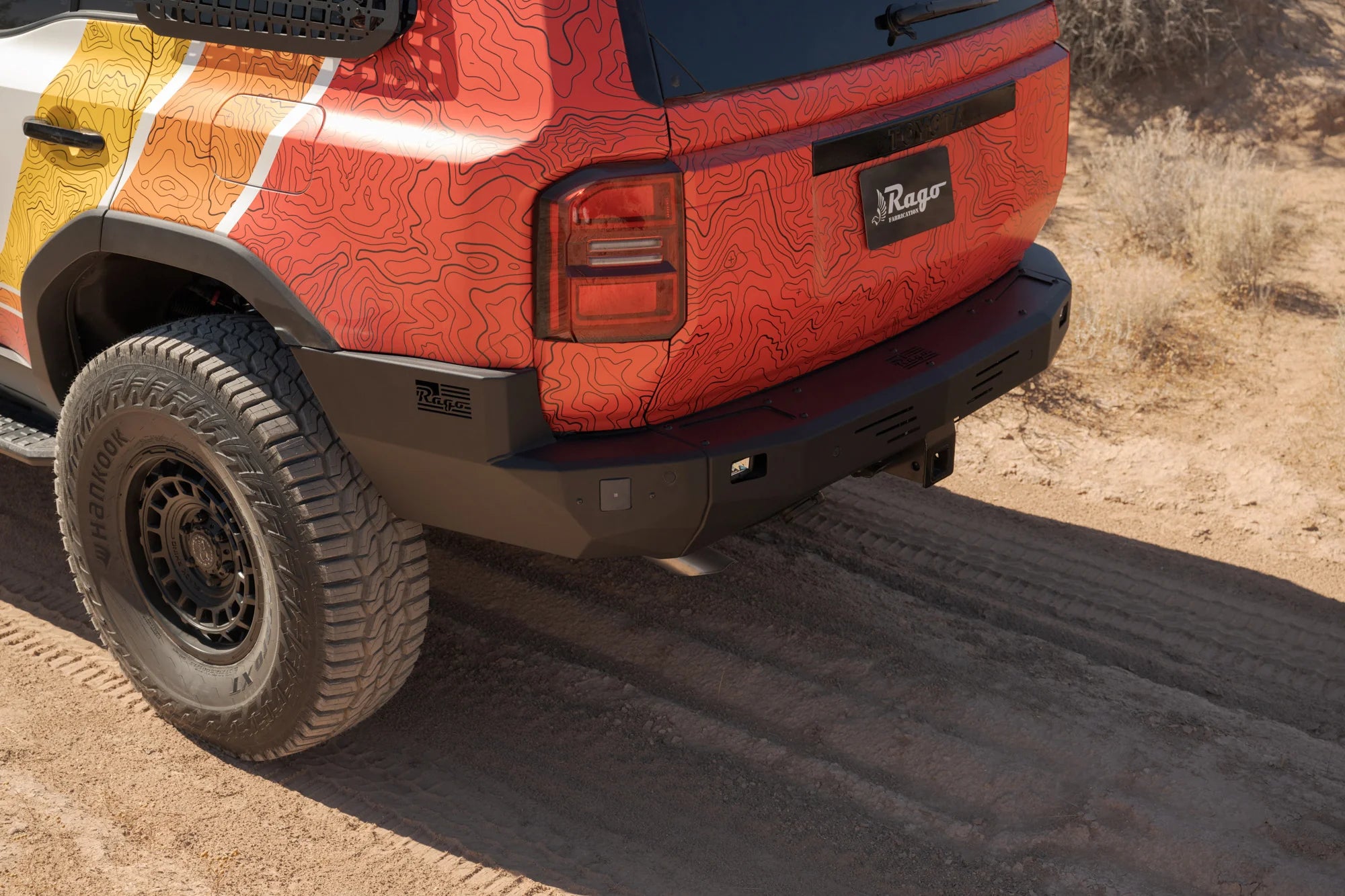 Rago Fabrication Rear Bumper Corner Panels for 2024+ Toyota Land Cruiser 250 | Heavy-Duty Off-Road Protection | Perfect for Trail Riding & Overlanding Adventures