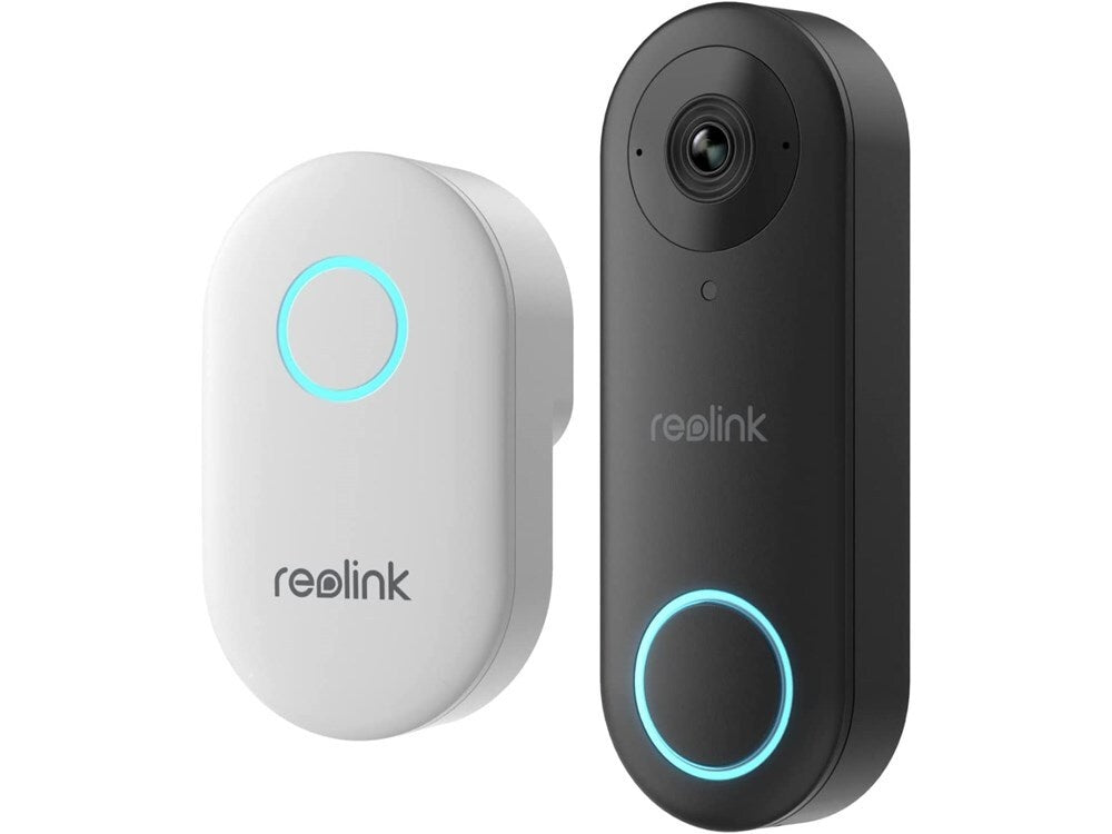 D340W Smart 2K+ WiFi Video Doorbell with Detachable Chime - HD Security Camera, Night Vision, Two-Way Talk for Home & Apartment Safety (Indoor/Outdoor Use)