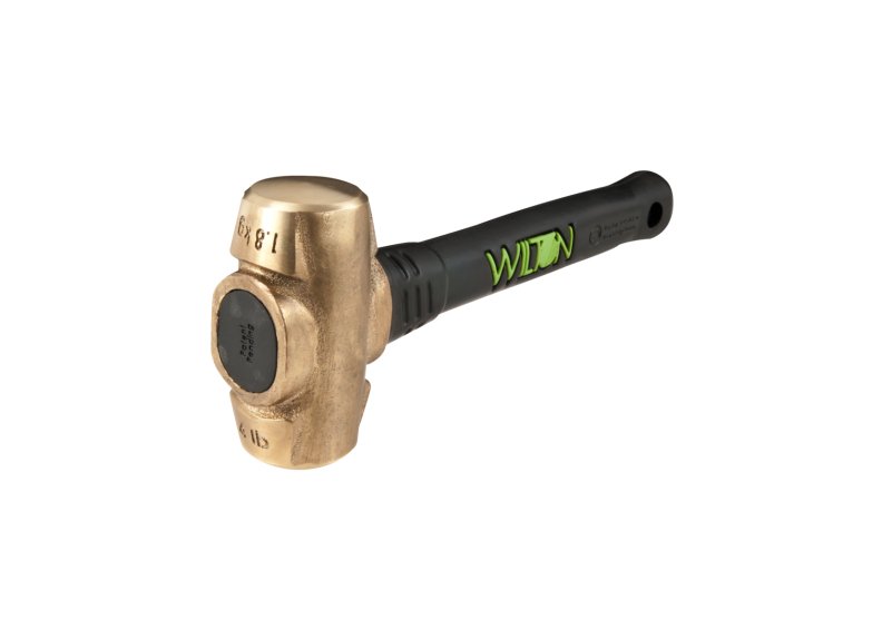 BASH Brass Sledge Hammer - Heavy Duty Brass Mallet for Metalwork, Jewelry Making & Blacksmithing | Perfect for Shaping, Riveting & Precision Metal Forming