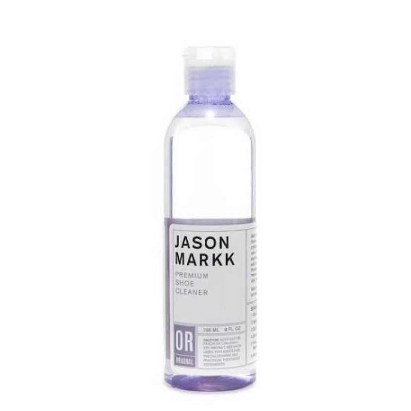 Jason Markk Premium Shoe Cleaner Kit - 8oz Bottle for Sneakers, Leather & Canvas Shoes | Gentle Cleaning Solution for Men & Women | Perfect for Daily Shoe Care & Stain Removal