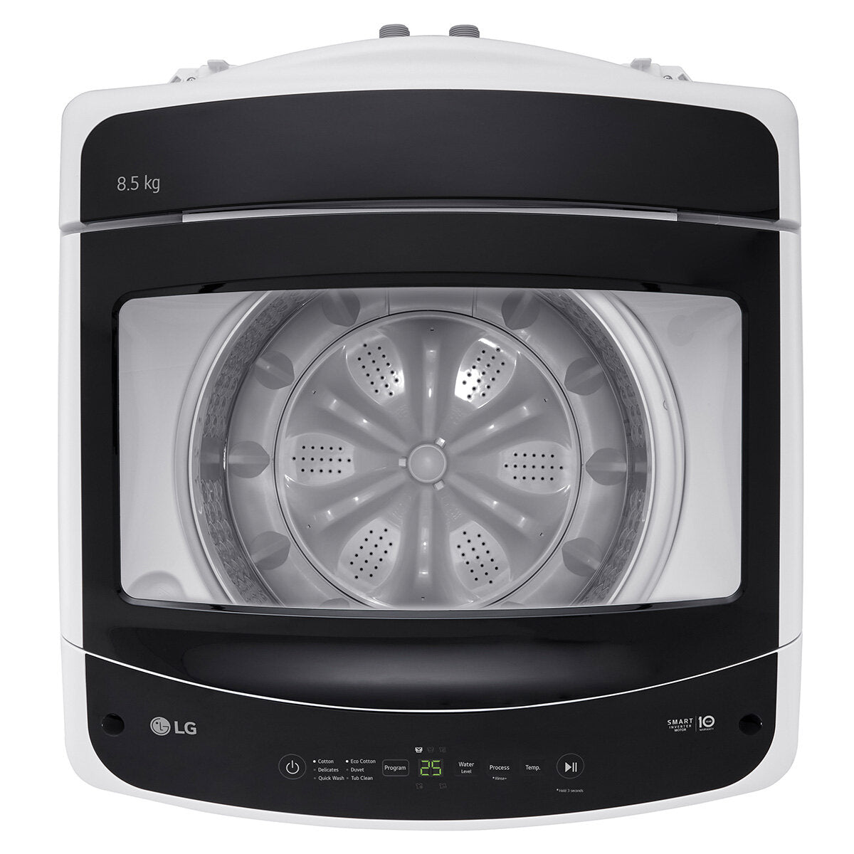 LG 8.5kg Top Load Washing Machine WTL1 85W - Energy Efficient Laundry Solution for Small Homes & Apartments | Perfect for Daily Clothes, Bedding & Baby Items