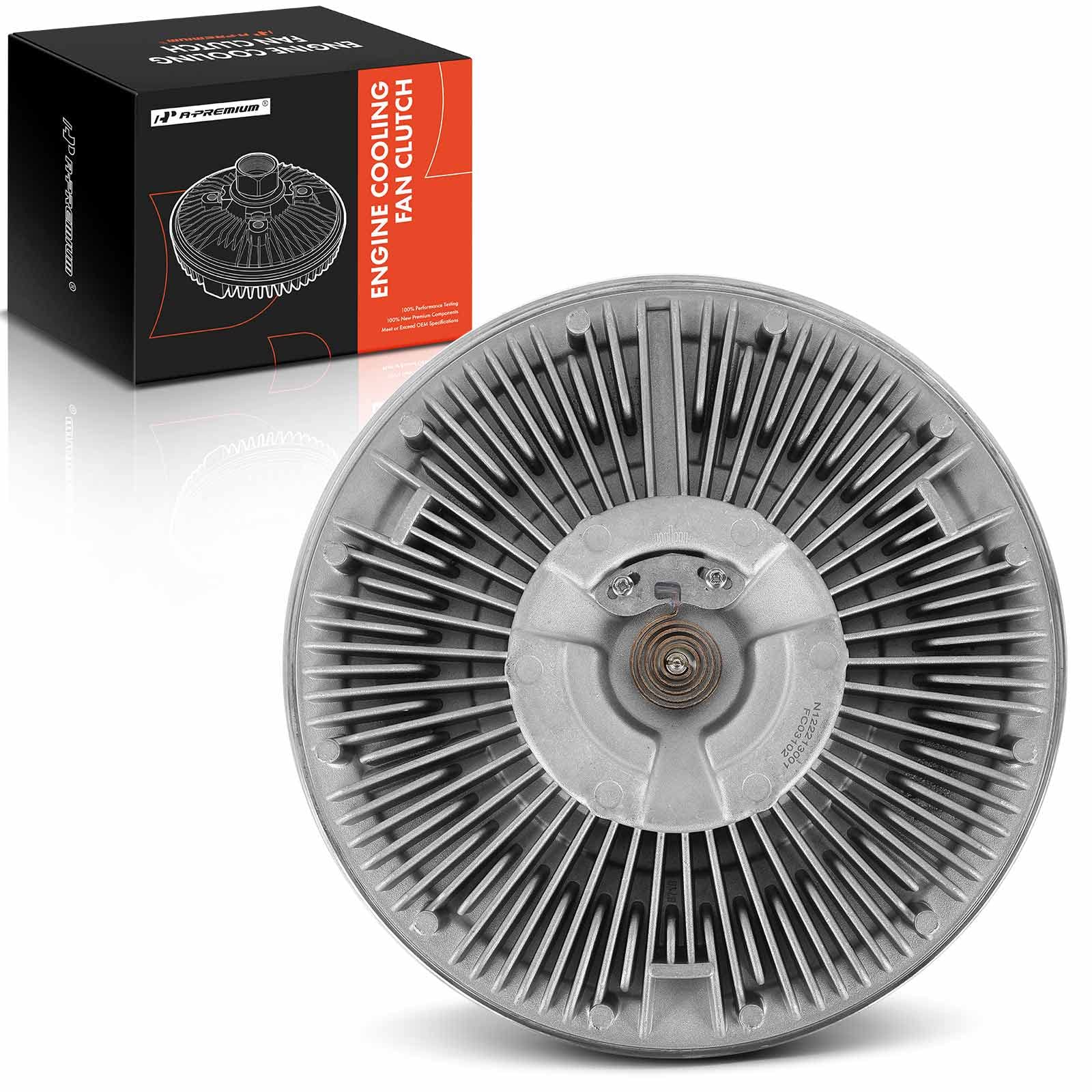 Premium Engine Cooling Fan Clutch for International DT466E Diesel Engine - Replacement for 7C4ZA616BA & 010021288 - Heavy Duty Truck & RV Cooling System Part