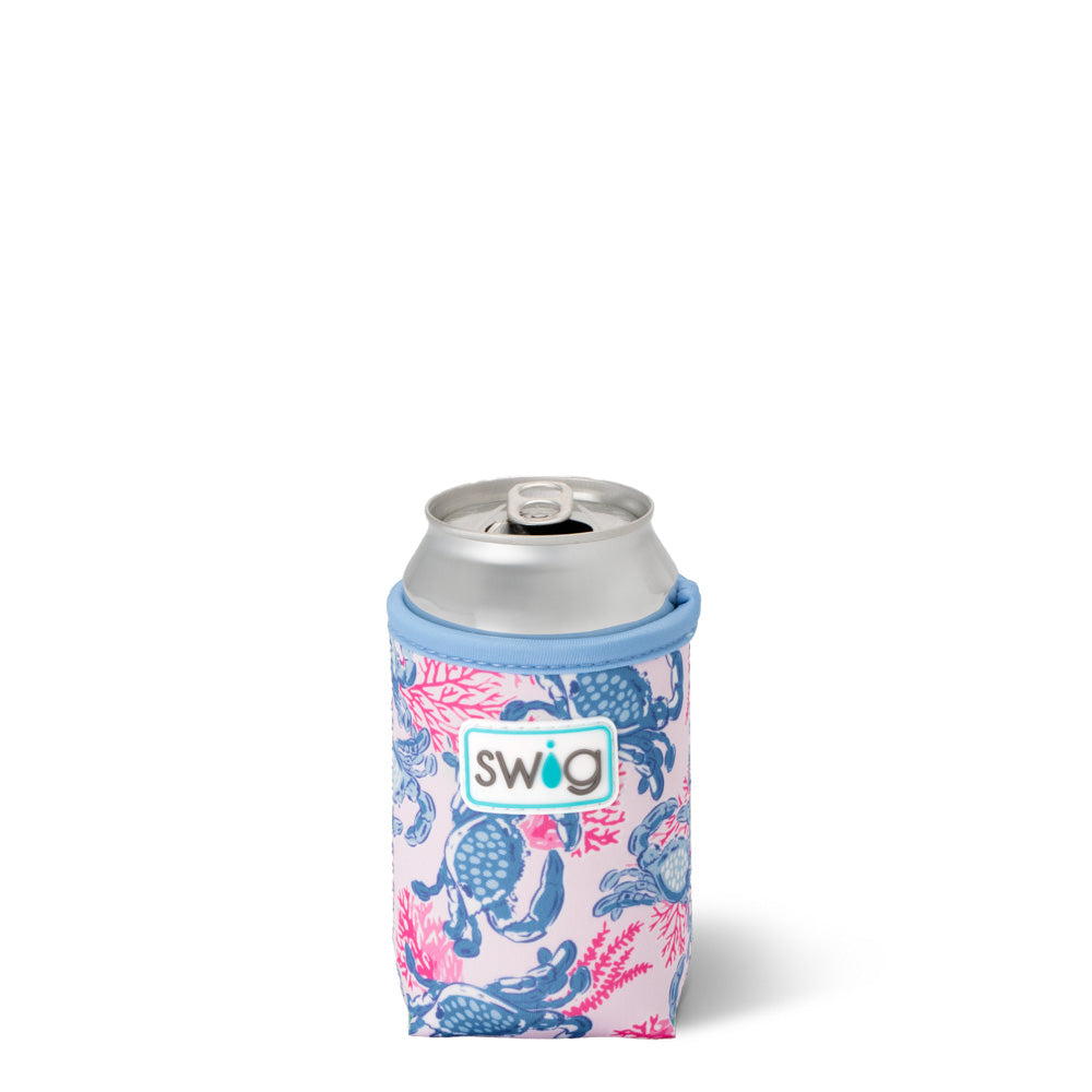 Get Crackin' Can Coolie - Insulated Beer Can Holder for Camping, Beach & Tailgating - Keep Drinks Cold Anywhere