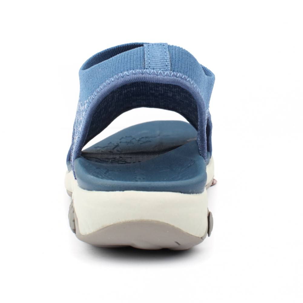 Carmel Women's Comfortable Stretch Fabric Sandals - Breathable & Lightweight for Summer, Beach, and Casual Wear