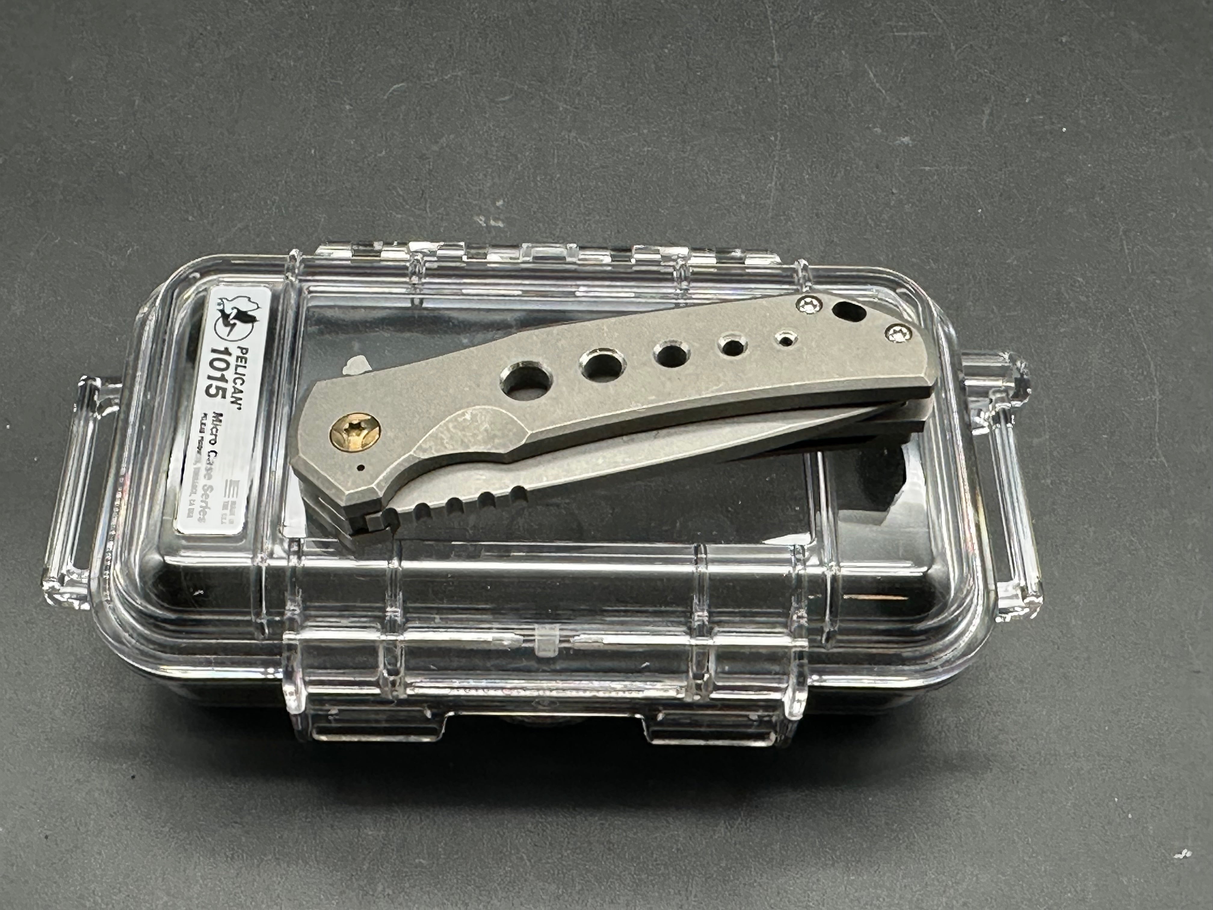 Aegis Knifeworks Custom Mini Xiphos Flipper Knife - Premium EDC Pocket Knife for Outdoor, Camping & Everyday Carry