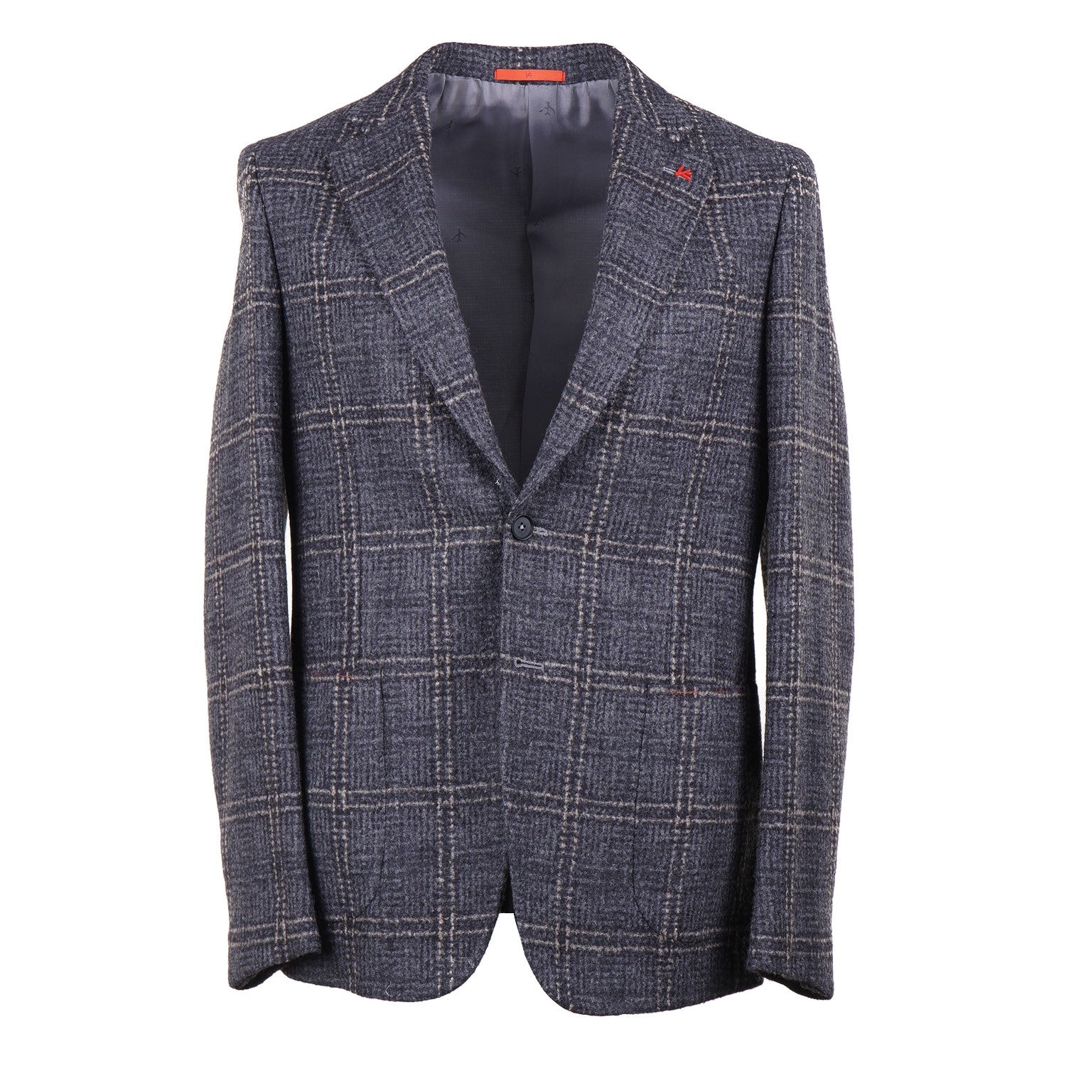 Isaia Slim Fit Baby Llama Sport Coat for Men - Premium Wool Blazer for Business & Formal Occasions - Office Wear, Weddings & Special Events