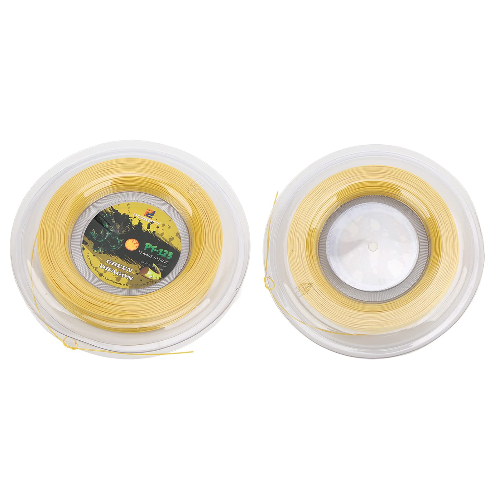Premium 200m Polyester Tennis String Reel - 1.25mm Sports Racket String for Daily Training & Competition | Durable Tennis Racquet Wire for Professional & Recreational Players | Perfect for Tennis Courts, Clubs & Home Practice