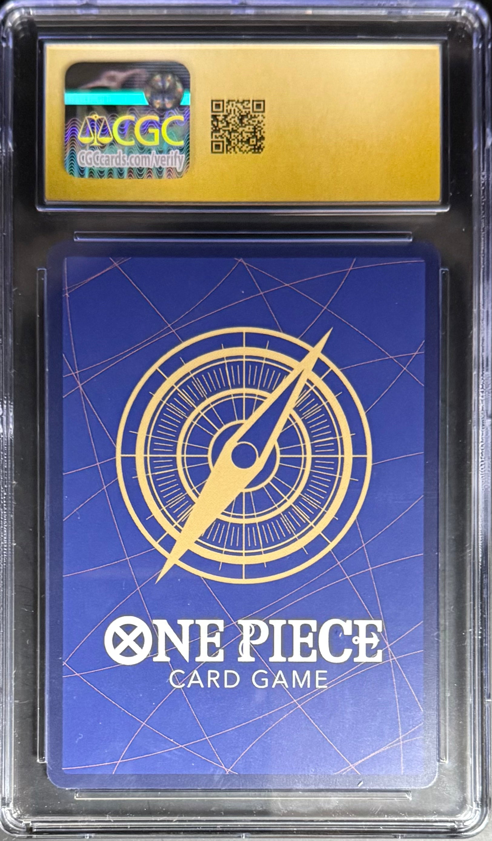 One Piece Silvers Rayleigh Secret Rare OP08-118 CGC 10 Graded Card - Perfect for Collectors & TCG Battles in 2024