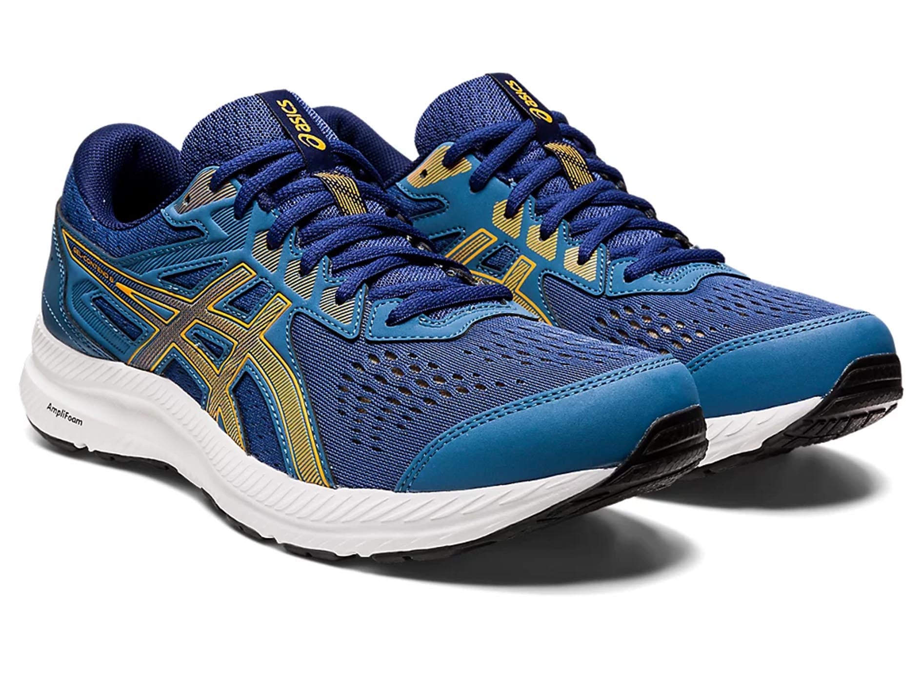 ASICS Men's Gel-Contend 8 Running Shoes - Lightweight Comfort for Jogging, Gym & Daily Wear (Style: 1011B492-400) - Perfect for Road Running, Workouts & Casual Walking