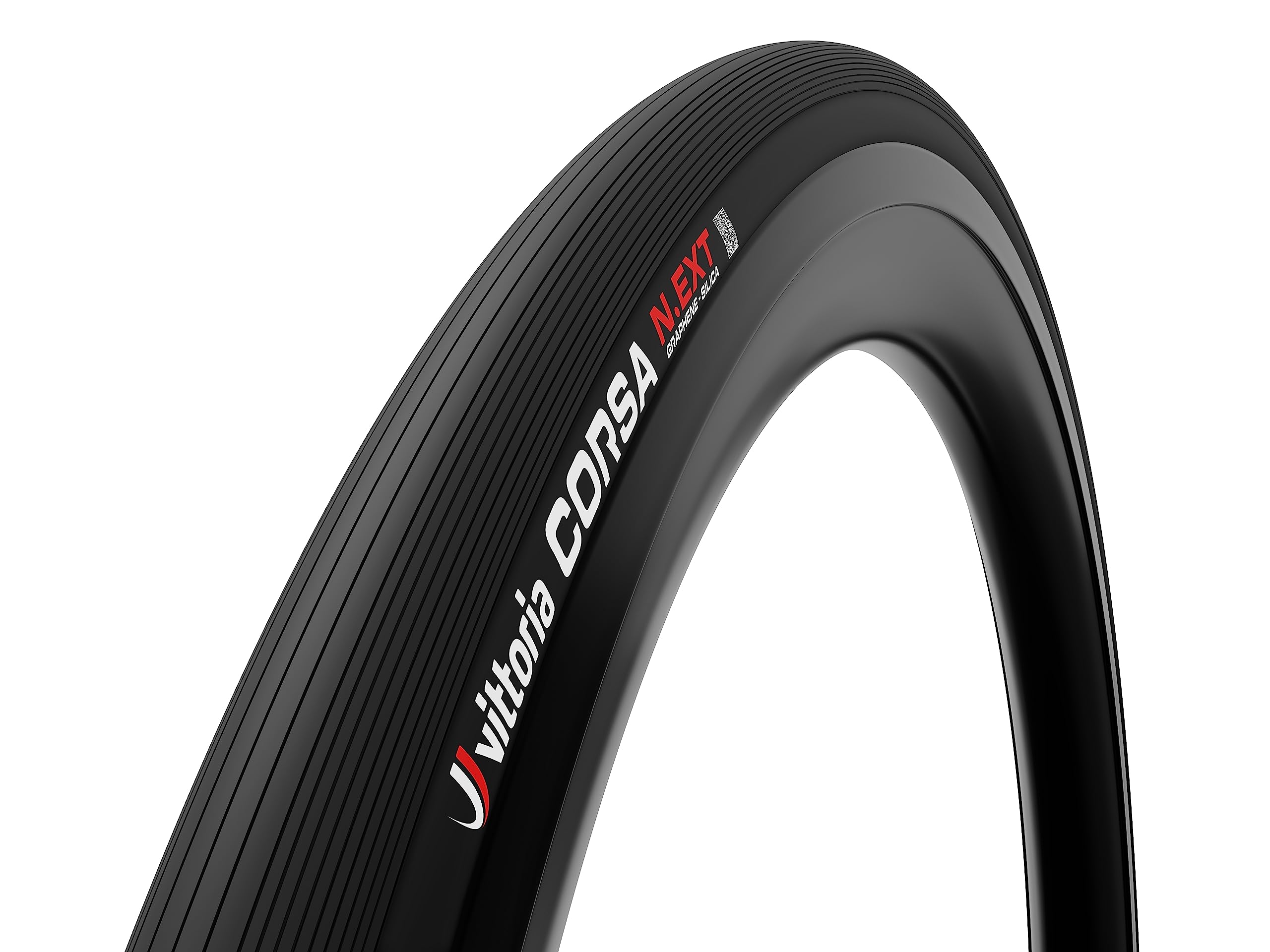 Vittoria Corsa N.EXT G2.0 Road Bike Tires - High-Performance Training & Racing Tires (24-622 Foldable, Black) | Perfect for Road Cycling, Triathlons & Endurance Races