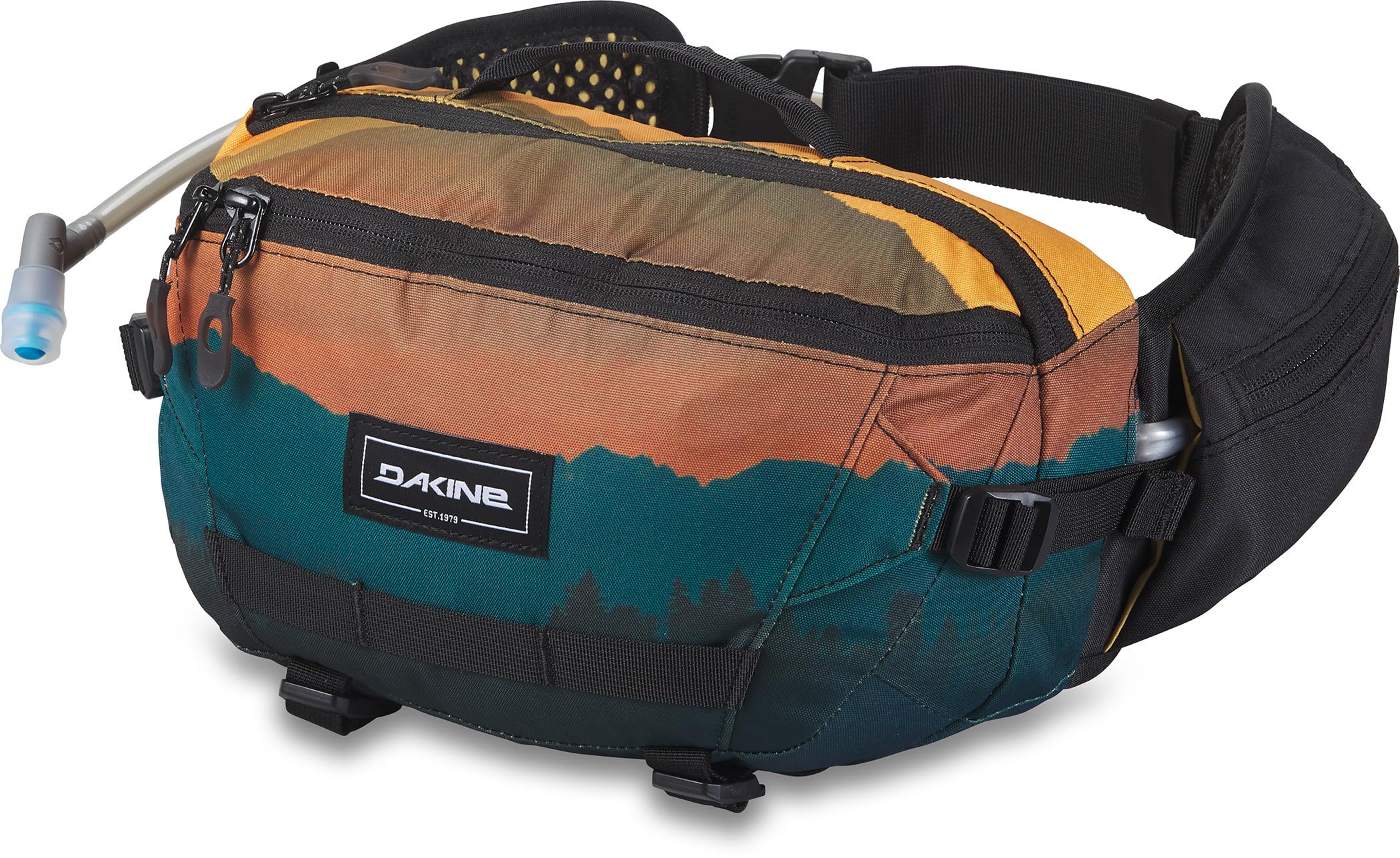 Dakine Hot Laps 5L Bike Waist Pack - Cycling Hydration Pack for Mountain Biking, Hiking & Outdoor Adventures - Compact Water Resistant Fanny Pack with Storage Pockets