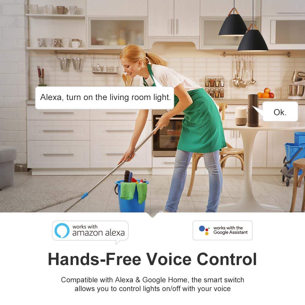 Sonoff Basic WiFi Smart Switch - Wireless Remote Control for Home Automation | Perfect for Smart Lights, Appliances & IoT Devices
