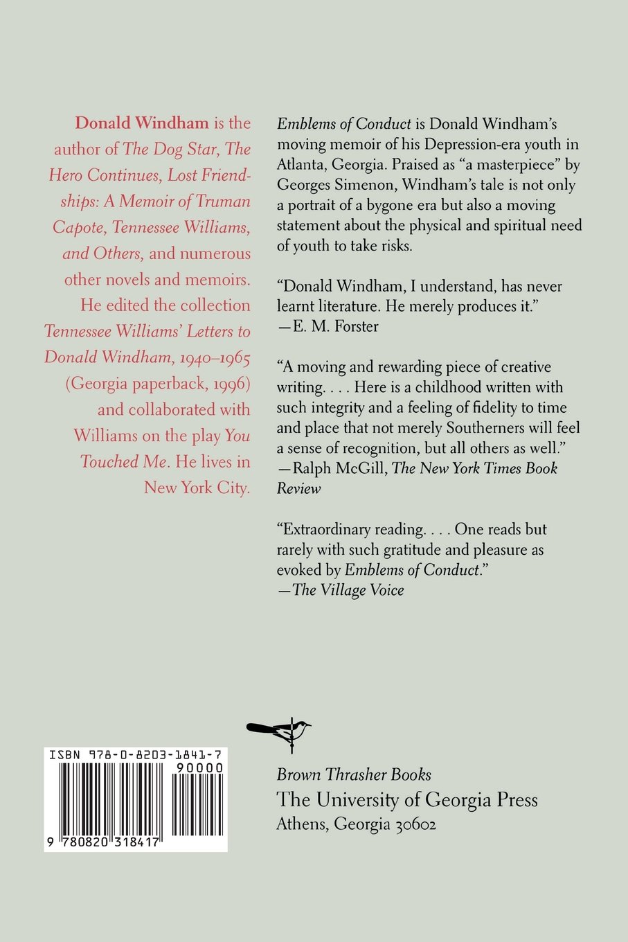Emblems of Conduct (Brown Thrasher Books) - Classic Literature for Book Collectors & Readers - Perfect for Home Libraries & Literary Gifts