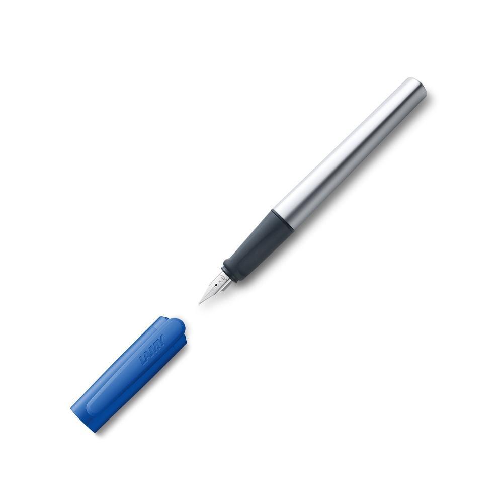 LAMY Nexx Fountain Pen - Premium Stainless Steel Nib, Ergonomic Grip for Smooth Writing - Ideal for Office, School & Calligraphy