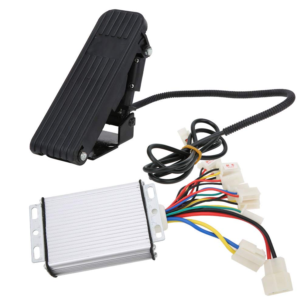 Alomejor 1000W Brush Controller Kit with Foot Pedal for E-Bike & Tricycle - Smooth Speed Control